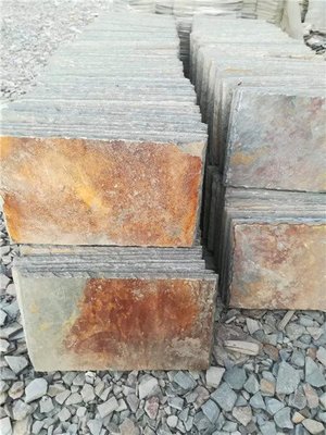 天然頁(yè)巖文化石馬賽克拼花與流水石 加工與安裝設(shè)計(jì)全解析